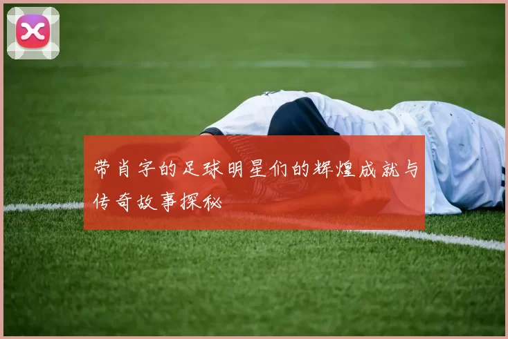 带肖字的足球明星们的辉煌成就与传奇故事探秘