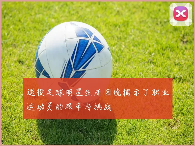 退役足球明星生活困境揭示了职业运动员的艰辛与挑战