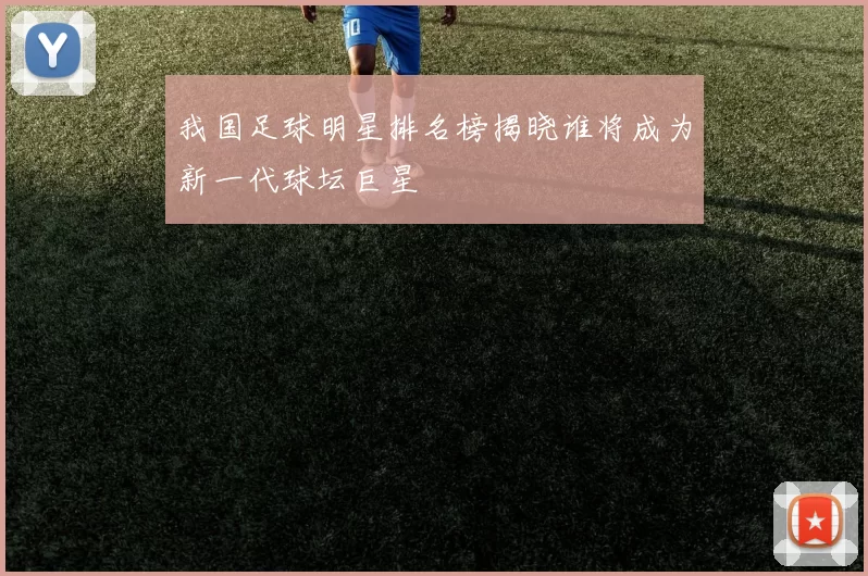 我国足球明星排名榜揭晓谁将成为新一代球坛巨星