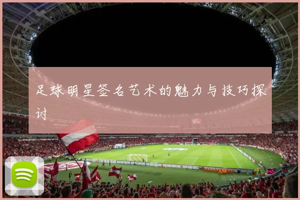 足球明星签名艺术的魅力与技巧探讨